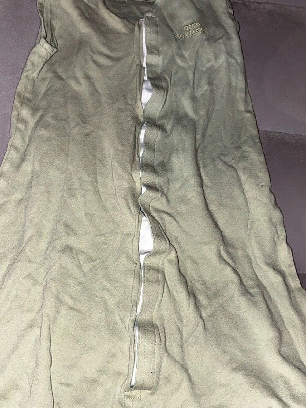 Halo SleepSack Wearable Blanket in Green Small Like New